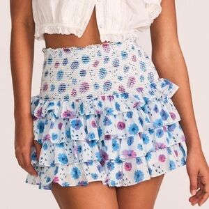 LoveShackFancy Yorkie Mini Skirt